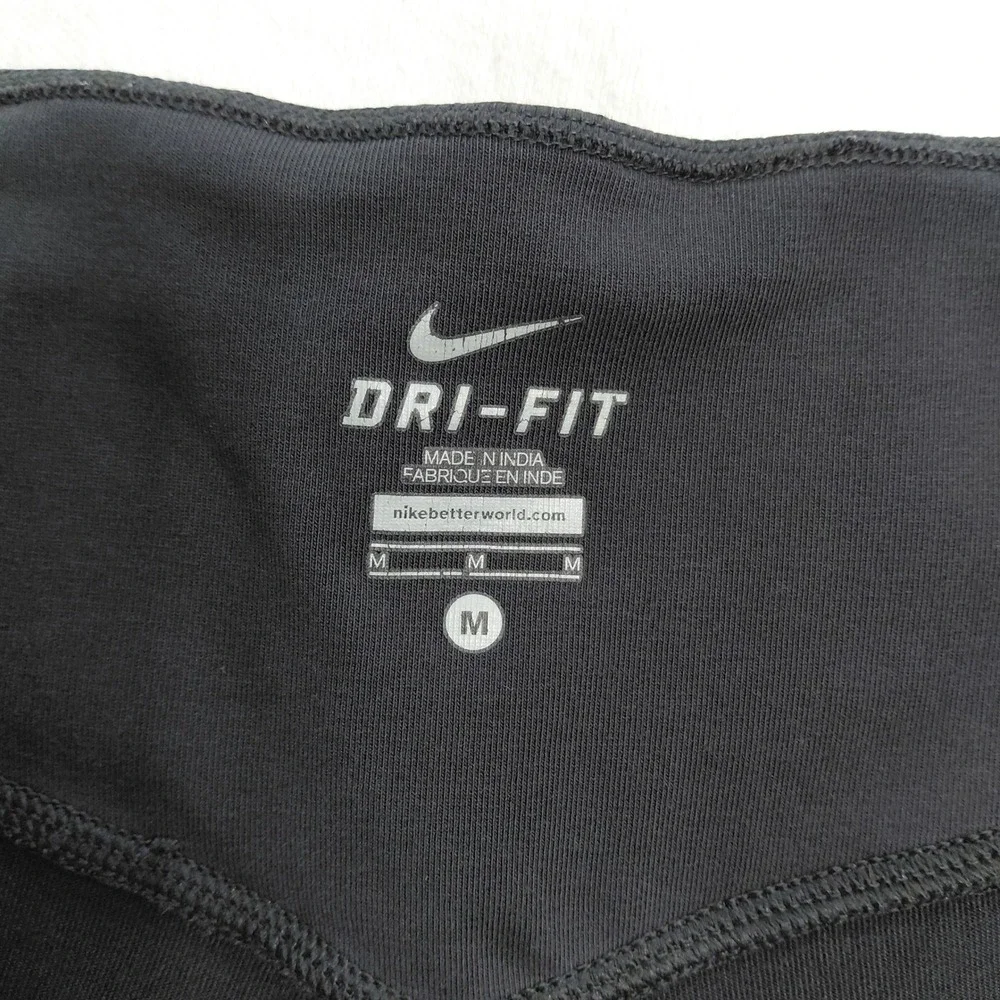 Nike DriFit Legend 2.0 Women M Compression Tight Leggings Black Pants 548511-010